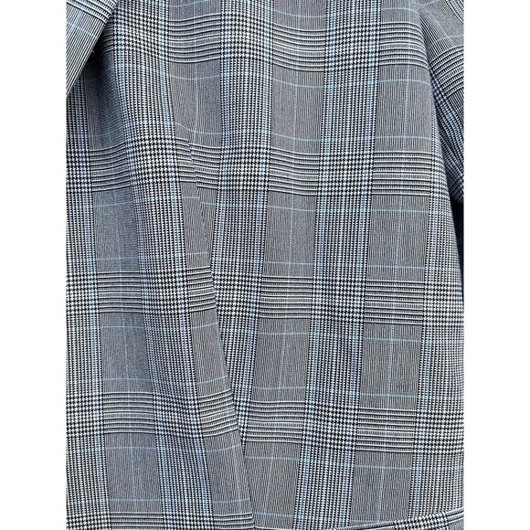 Hipchik Couture "Sweet But Psycho" Plaid Blazer - Women's Size 12 - One Button - Picture 10 of 10